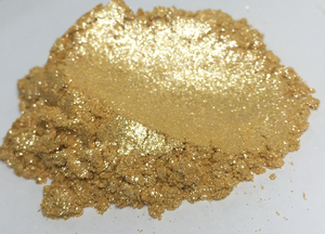 Herblink <span class=keywords><strong>Polvere</strong></span> di Mica Dorata Naturale, Pigmento Organico Commestibile, <span class=keywords><strong>Polvere</strong></span> <span class=keywords><strong>d</strong></span>'<span class=keywords><strong>Oro</strong></span> per Torte e Pasticceria - Product Image 2