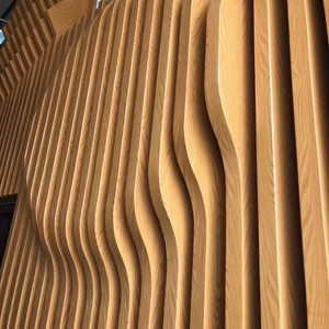 Renovation de murs extérieurs, placage en aluminium sculpté, renovation de façade de bâtiment, panneau en aluminium - Product Image 4
