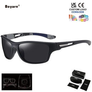 Boyarn New UV400 TAC <strong>TR</strong> Polarized Night Vision Photochromic Sport Sunglasses Fashionable OEM ODM Custom Logo - Product Image 5
