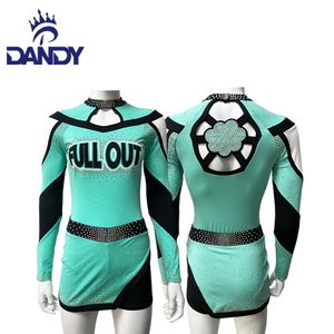 Disfraz <span class=keywords><strong>de</strong></span> Animadora Azul y Amarillo <span class=keywords><strong>para</strong></span> <span class=keywords><strong>Niñas</strong></span>, Traje Juvenil con Pedrería, Uniformes <span class=keywords><strong>de</strong></span> <span class=keywords><strong>Animadoras</strong></span> - Product Image 6