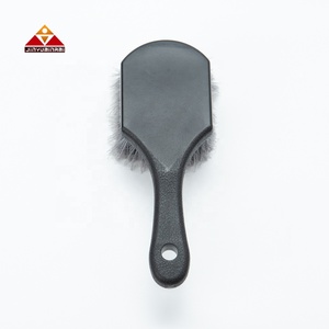Brosse de détaillage automobile Jinyumi JYM-0135 avec poils doux en plastique gris pour le <span class=keywords><strong>nettoyage</strong></span> des jantes et des pneus - Product Image 3