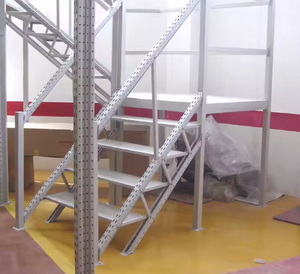 רב-ברמה גבוהה מתלה mzzanine מתלה פלדה מבנה אחסון מתלה במפעל מתכת oem עבור - Product Image 3