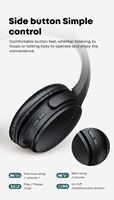 Harga Terjangkau Headset Nirkabel Over-Ear ANC Dinamis Kulit dengan Lampu RGB 5.3 untuk Olahraga, Gaming, Bebas Genggam PC/PS4/PS5/Xbox, Dropshipping
