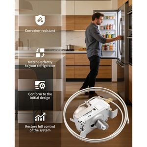 Minuteur de dégivrage électrique 5304421256 120/240 VAC pour réfrigérateur et congélateur, pièces détachées, installation facile, neuf - Product Image 6