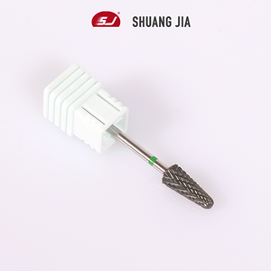 Shuangjia 3/32 \ "làm móng tay móng tay khoan bit tungsten <span class=keywords><strong>carbide</strong></span> quay Burr bit hình nón Phụ kiện cho công cụ làm móng chân - Product Image 2