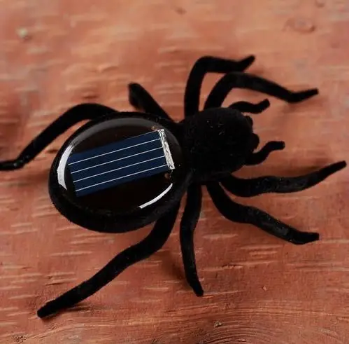 Экологичные гаджеты, пластиковые маленькие солнечные игрушки, солнечные насекомые, солнечные пауки, игрушки для детей, игрушки