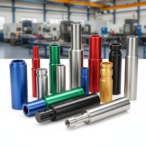 Rapid Prototype Metal <b>Fabrication</b> CNC Shaft Part Machining <b>Service</b> Titanium Brass Alloy Steel 5 Axis Custom Component Precision - Product Image 1