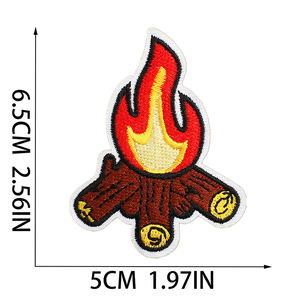 بيع بالجملة عالية الجودة الولايات المتحدة الأمريكية ، قبعة موضوع ، صياد الصبار ، تصميم الحديد على بقع التطريز لطيف للغطاء - Product Image 5