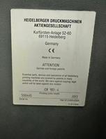 Machine d'impression offset multicolore automatique grand format de type plaque CX102-4 d'occasion de haute qualité 2012