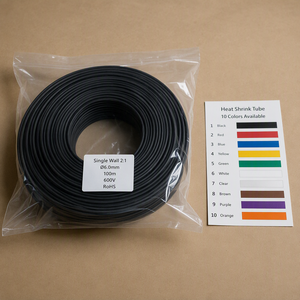 Tube thermorétractable en <span class=keywords><strong>PVC</strong></span> - Gaine de câble souple basse tension 600V - Couleur personnalisable - Product Image 4