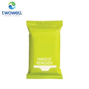 TWOWELLプライベートラベルベストオーガニックフェイスメイクリムーバークレンジングウェットワイプ - Product Image 1