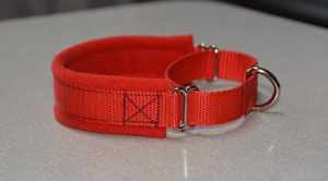 Forro Polar Forrado Martingala Perro Collar Rojo-35Mm Ancho - Product Image 1