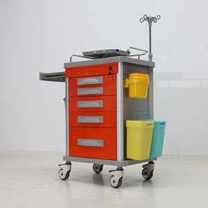 EM-ET077 Ziekenhuis <span class=keywords><strong>Trolley</strong></span> Kar Medische Medicamenteuze Behandeling Verpleegkundige Ziekenhuis <span class=keywords><strong>Trolley</strong></span> Kar - Product Image 3