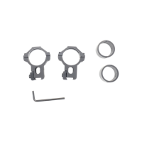 Meilleur nouveau Design support de visée tactique 1 pouce/1.18 pouce de diamètre Clip Scope Base haute et étroite 11mm Mount