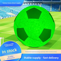 Nouveau ballon de football lumineux à LED pour adultes et enfants, élèves du primaire, n° 4 No. 5 balles d'entraînement en caoutchouc durable, balles lumineuses de nuit