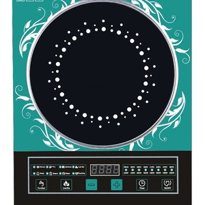 Smart Ceramic Cooker 110V Electric Induction Cooktop Single Burner Red Color Microcomputer Control For Home Kitchen Use - Product Image 2