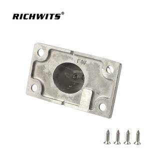 Accessoires de quincaillerie marine, base de tube à 60 degrés, acier inoxydable 316, base de tube carré, accessoires de yacht, assemblage de tube en acier inoxydable - Product Image 3