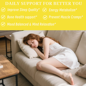 Gummies à l'oxyde de magnésium avec vitamines et extrait d'ashwagandha : Améliorent la qualité du sommeil, apaisent l'humeur, réduisent le stress et favorisent le métabolisme énergétique - Product Image 4