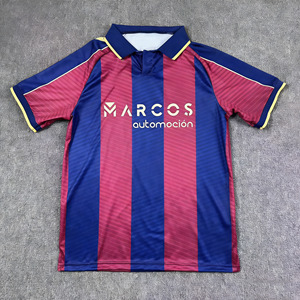 Camiseta de Fútbol de Verano con Estampado de la Nueva Temporada 2025/26 Levante, Diseño Personalizado, Jersey Local/Visitante, Cuello Redondo, Unisex, Adulto - Product Image 1