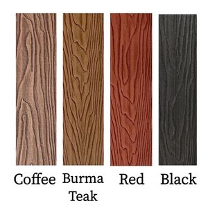 Высококачественный настил из ДПК, с объемным тиснением, деревянные композитные панели для бассейна, водонепроницаемый настил для патио, уличный настил - Product Image 3