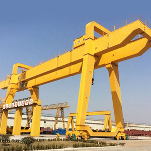 Grue portique à double poutre pour recyclage de ferraille, avec grappin lourd de 5t à 300t, montée sur rail, pour utilisation extérieure - Product Image 5