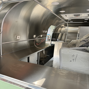 Remolque de comida rápida de renombre mundial, camión de quiosco de gofres de pizza grande, Material inoxidable para hoteles, restaurantes para helados - Product Image 5