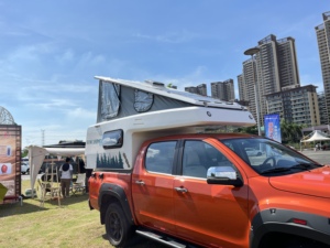 2023 Most Popular Outdoor Camping Fiberglass Offroad Truck <strong>Bed</strong> with Kitchen Features for <strong>Camper</strong> Campervan - Product Image 3