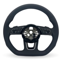 Volant personnalisé en cuir pleine fleur S Line pour Audi S4 S7 B6 S6 A3 A6 S1 Q5 8R C6 B9 C8 Q7