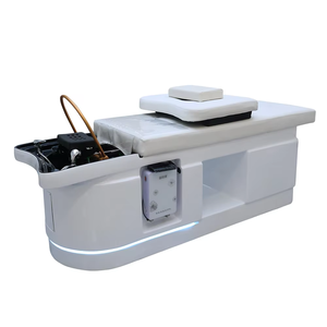 Fauteuil <span class=keywords><strong>de</strong></span> <span class=keywords><strong>massage</strong></span> électrique professionnel réglable pour salon, avec appui-tête en cuir synthétique et cadre en acier inoxydable, pour salle <span class=keywords><strong>de</strong></span> bain - Product Image 4