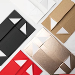 Luxury Magnetic <strong>Gift</strong> <strong>Box</strong> for Perfume Folding Paper <strong>Flat</strong> <strong>Pack</strong> with Embossed Magnet Closure Simple Elegant Style - Product Image 6
