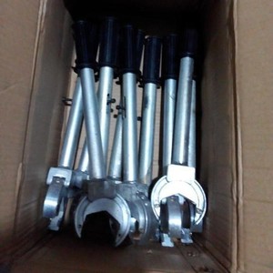 Llave de ajuste de punto ajustable para mantenimiento de vías ferroviarias, de aluminio, de un solo extremo, métrica, de grado industrial - Product Image 3