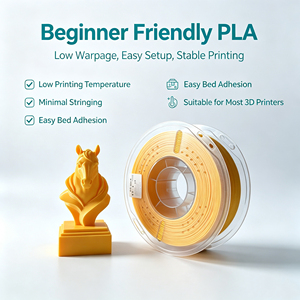 Meijimei Pla Basic Rod 1.75mm 220c/190c Stable Extrusion No Clogging 50+ Colors 1kg Vacuum Packed Guangdong <b>3d</b> <b>Printers</b> - Product Image 2