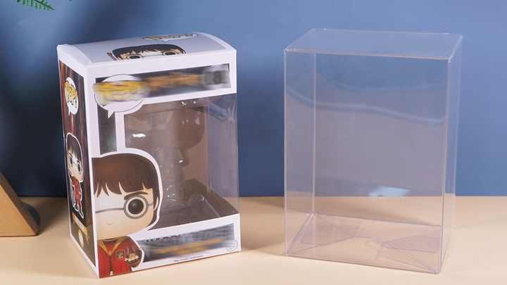 Wholesale Cheap Free Sample Clear PET Acid Free 4'' Protector Case