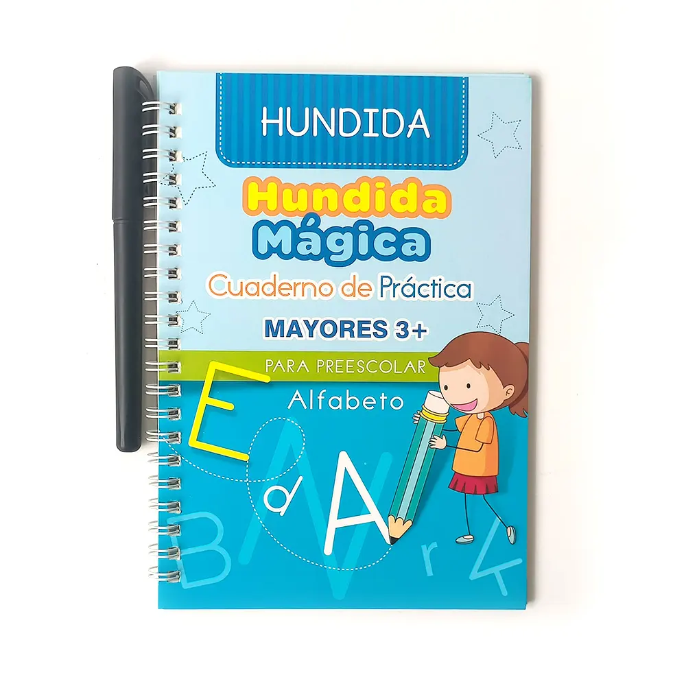 كتاب عمل إسبانية للأطفال للمبتدئين كتب تعليمية للأطفال للمدارس الابتدائية