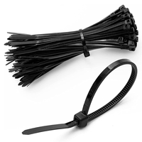 Attache-câble en nylon écologique coloré résistant aux UV, robuste, auto-bloquant, en plastique, 13 mm, 2,5 x 100 mm