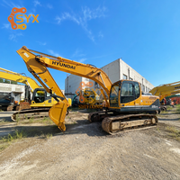 Полностью проверенный экскаватор Hyundai 215-9 с ковшом 0,92 м, 21 тонна, б/у, для работ по сносу зданий