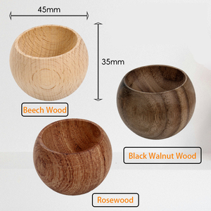 Sáng Tạo Tumbler Máy tính để bàn Tinh dầu khuếch tán handmade walnutwood Đen Tumbler cho văn phòng nhà hương liệu trang trí - Product Image 6