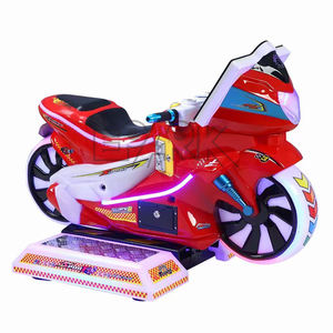 Motocicletas para niños de centro comercial, juego de carreras de electricidad de carga con <span class=keywords><strong>mini</strong></span> pantalla, paseo en el juguete - Product Image 3
