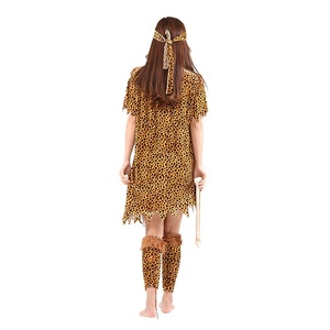 Disfraz de Cavernícola Salvaje para Adulto, Disfraz de Cavernícola Primitiva para Halloween, Carnaval, Cosplay, Actuación - Product Image 6