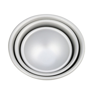Hemispherical Mold Set 3Pc Aluminum Alloy Cake Mochi Bubble Bath Salt Mold Semi Circular Baking Tool - Product Image 4