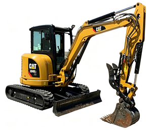 Excavadora Usada Caterpillar 304ECR 305.5E de 4 Toneladas con Motor y Bomba Originales, Certificación EPA, Gran Oferta - Product Image 6