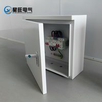 Caja de Distribución Eléctrica Exterior de Acero Inoxidable Blanca con Montaje en Pared, IP65, con Recubrimiento Térmico y Tamaño Personalizable