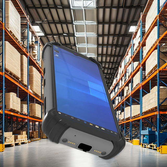 Rugged Handheld Mobile Computer/Barcode Scanner PDA With Windows OS 8GB RAM 256GB ROM 2D CPU Optional RFID Communication Stock