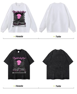 Camisetas Estampadas para Hombre, Camisetas de Algodón de Manga Corta con Estampado Personalizado, Camisetas con Gráficos, Venta al por Mayor, Fabricante OEM, Suministro de Fábrica - Product Image 1