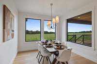 Gran vista Ventana extra grande Casa Vidrio Piso a techo Ventanas de tamaño personalizado