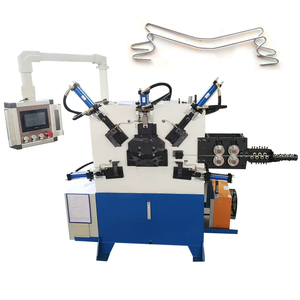 Máquina automática de alta precisión para doblar alambre tipo gancho M para vegetales y frutas, con motor, rodamientos y engranajes, certificación CE, fácil de usar. - Product Image 1