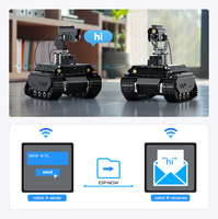 Waveshare UGV Beast PT PI4B ROS2 Humble LTS Robot Todoterreno de Código Abierto con IA y Doble Controlador para Raspberry Pi 4B/5 18650