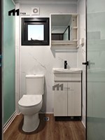 Maison préfabriquée en kit, maison modulaire en conteneur, installation facile, logement portable