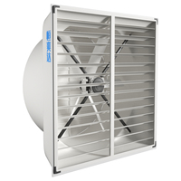 Ventilateur axial de toit en PRV pour serre et ventilation agricole, électrique 110V-415V, montage mural/fenêtre avec roulement à billes
