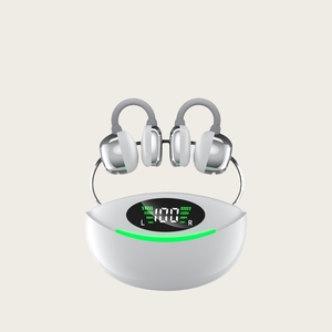 Auriculares Bluetooth Q69 con Clip en Forma de U, Pantalla Digital LED, Transmisión de Sonido Direccional, Uso Cómodo y Discreto - Product Image 1